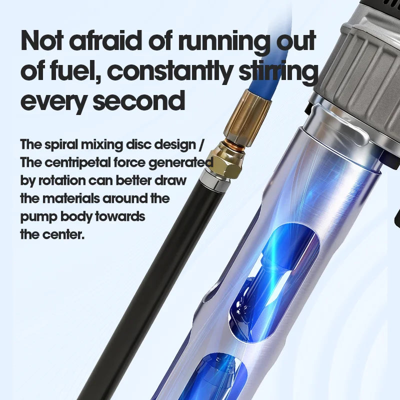 1800W Portable High-pressure Sprayer, DIY Multi-functional Putty, Waterproof Coating, and Cement Spraying Machine