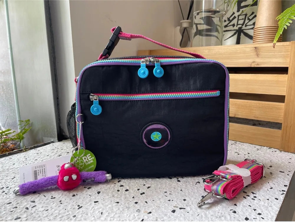 from China Monkey Shoulder Handbag Women's Bag Nylon Cloth Purse Wallet Coin Purse Handheld Bag Fashion Spring Season