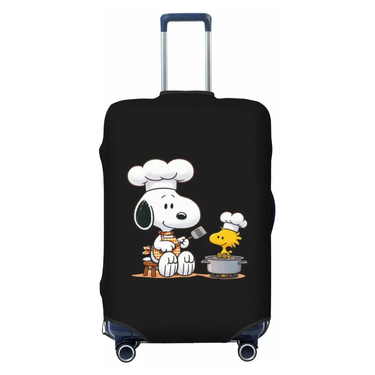 Thick Elastic Luggage Protector Cute Dogs Design For 18-32 Inch Luggage Dustproof Washable Anti-Scratch Travel Suitcase Cover