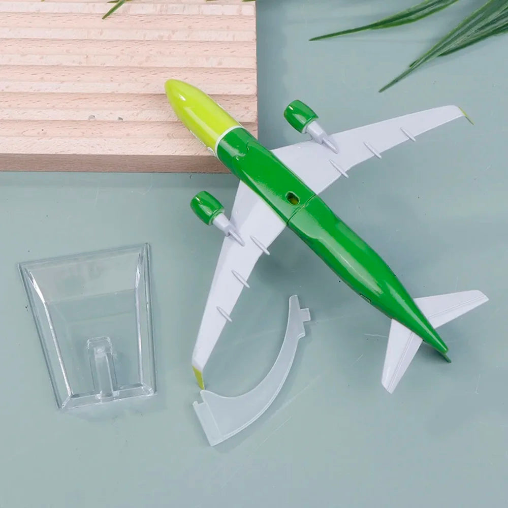 Alloy Model 16cm Airbus A320 Siberia Russia S7 1:400 Scale Metal  Aircraft Replica Diecast Model Aviation Plane Collectible Toys