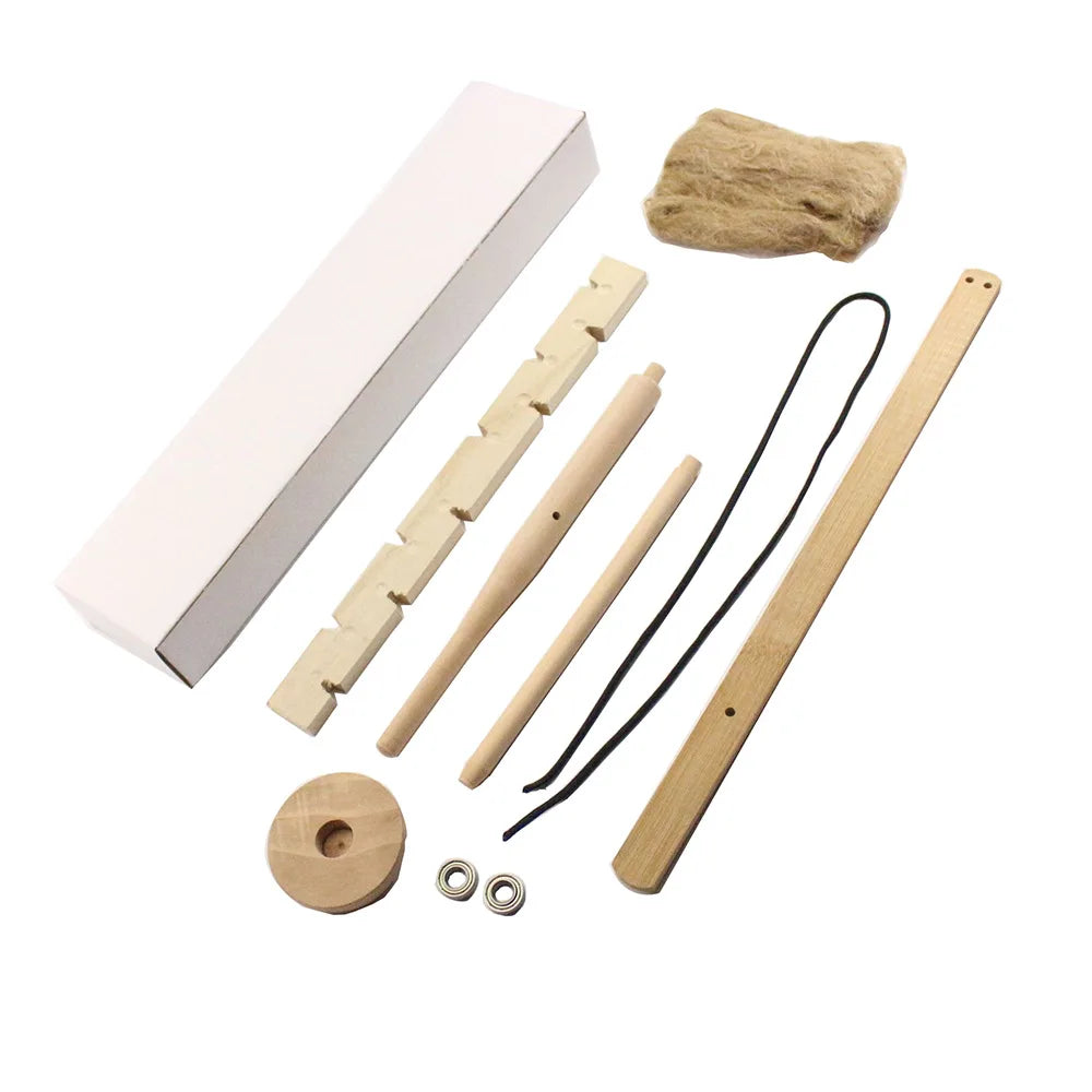 Bow Drill Friction Fire Starter Portable Wood Make Fire Drilling Tool Kit Outdoor Survival Camping Hiking Emergency Tools