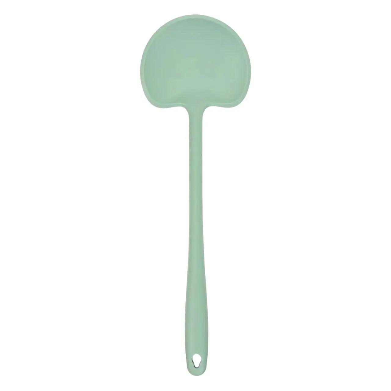1pc silicone mushroom-shaped long-handled spatula, non-stick pan spatula, high-temperature resistant stir-frying spatula