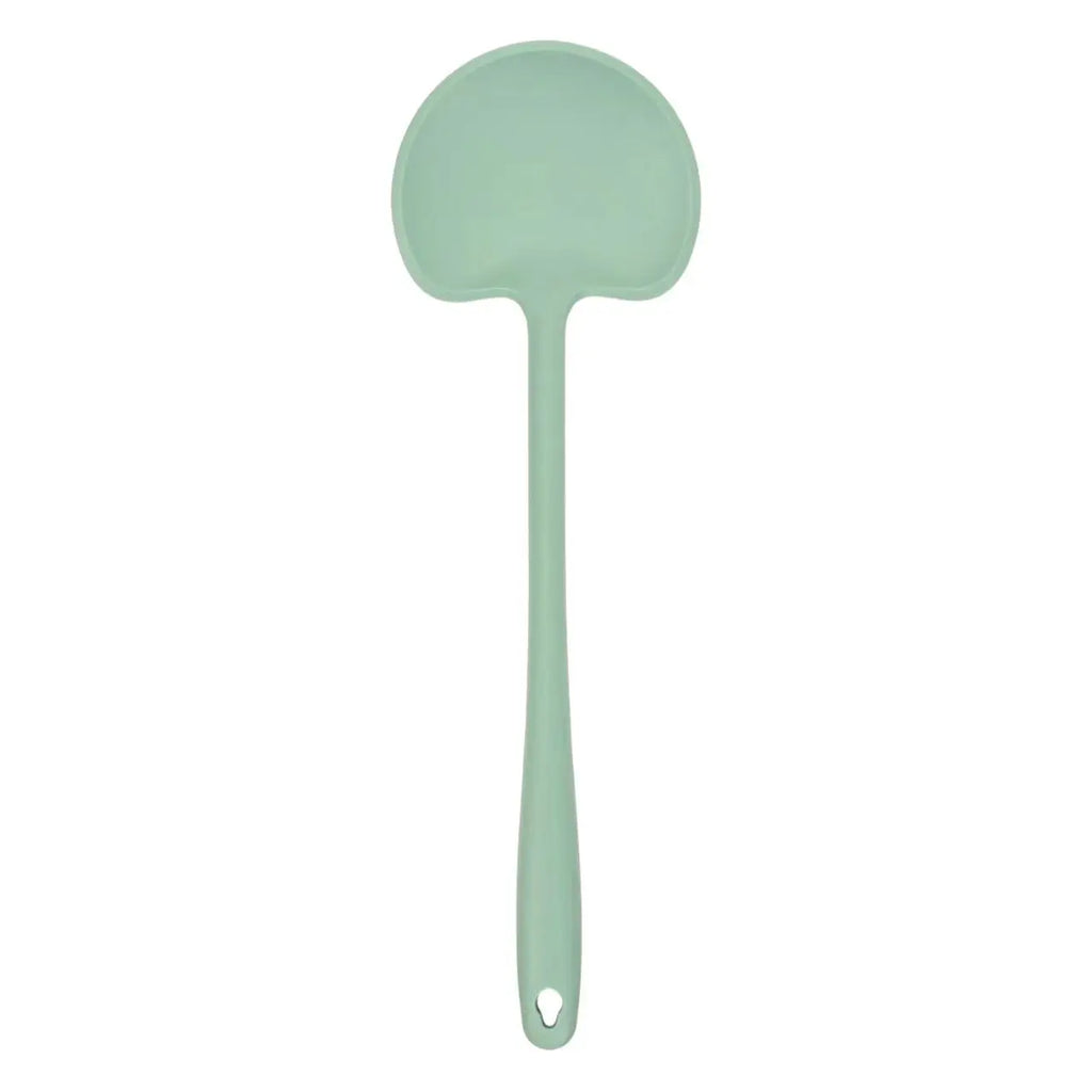 1pc silicone mushroom-shaped long-handled spatula, non-stick pan spatula, high-temperature resistant stir-frying spatula
