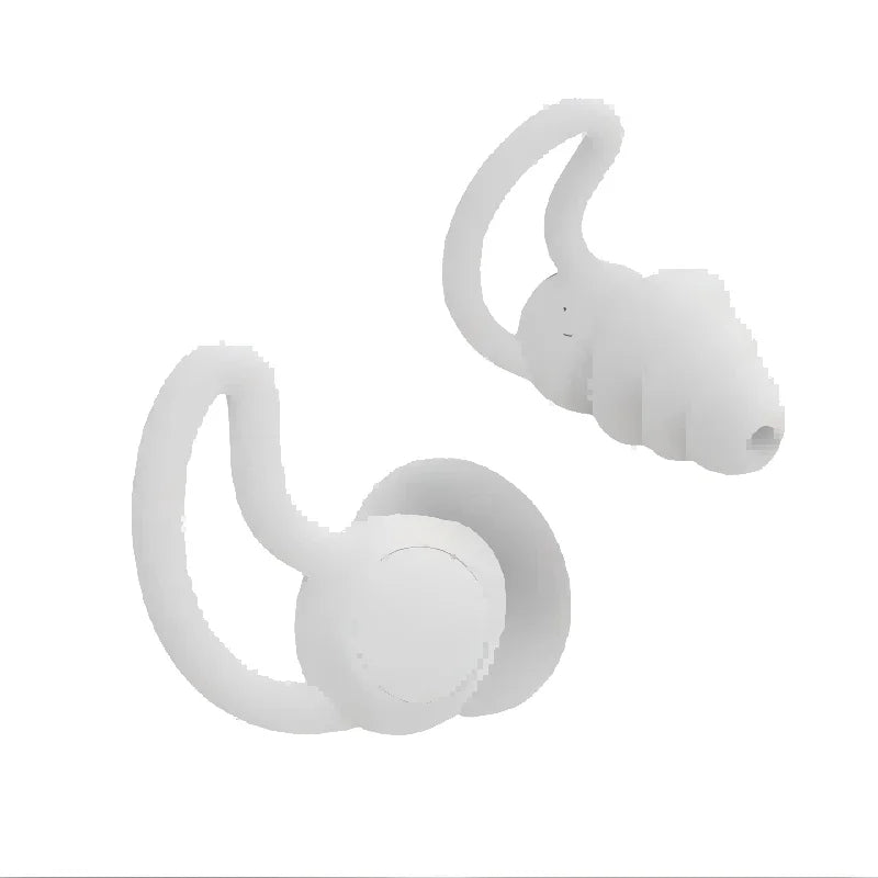 3 Layer Soft Reusable Ear Plugs For Sleep Silicone Noise Cancelling Hearing Protection Ear Plugs for Sleep