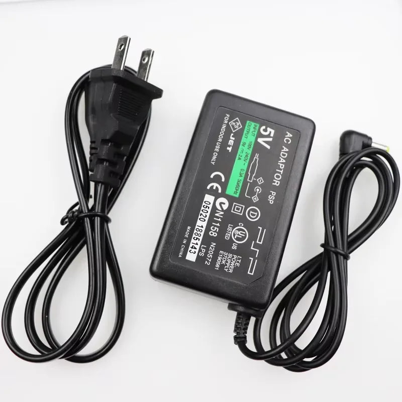For PSP Charger 5V AC Adapter Home Wall Charger Power Supply Cord for Sony PSP PlayStation 1000 2000 3000 EU US Plug