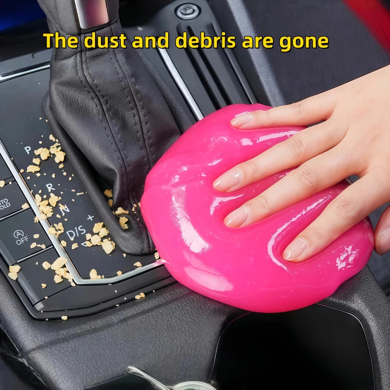 Magic Cleaning Gel, Reusable Dust Remover for Keyboard, Car Interior, Crevices, Home & Office Cleaning, Quick Pick Up Dirt