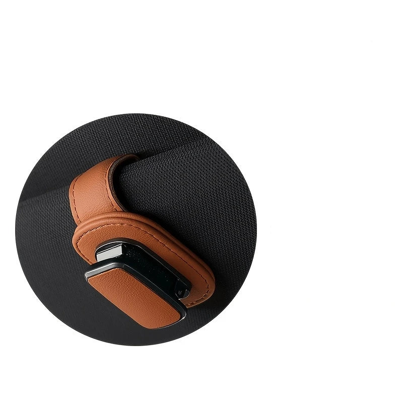 Car Sunglasses Holder Clip – Sun Visor Eyeglass Organizer for Secure Storage and Easy Access