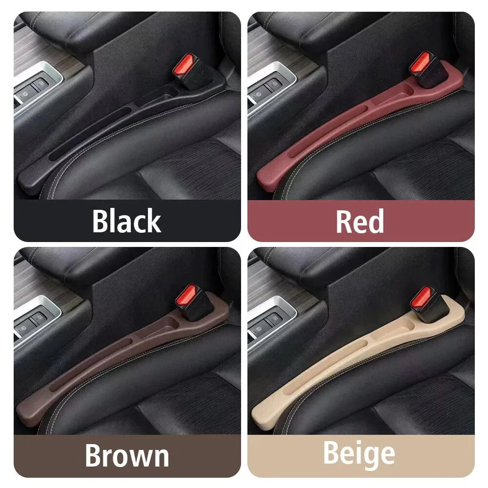 2Pcs For Toyota GR Corolla Yaris Aygo Prius RAV4 Crown CHR Camry Auris Car Seat Gap Filler Between Seats Crevice Accessories