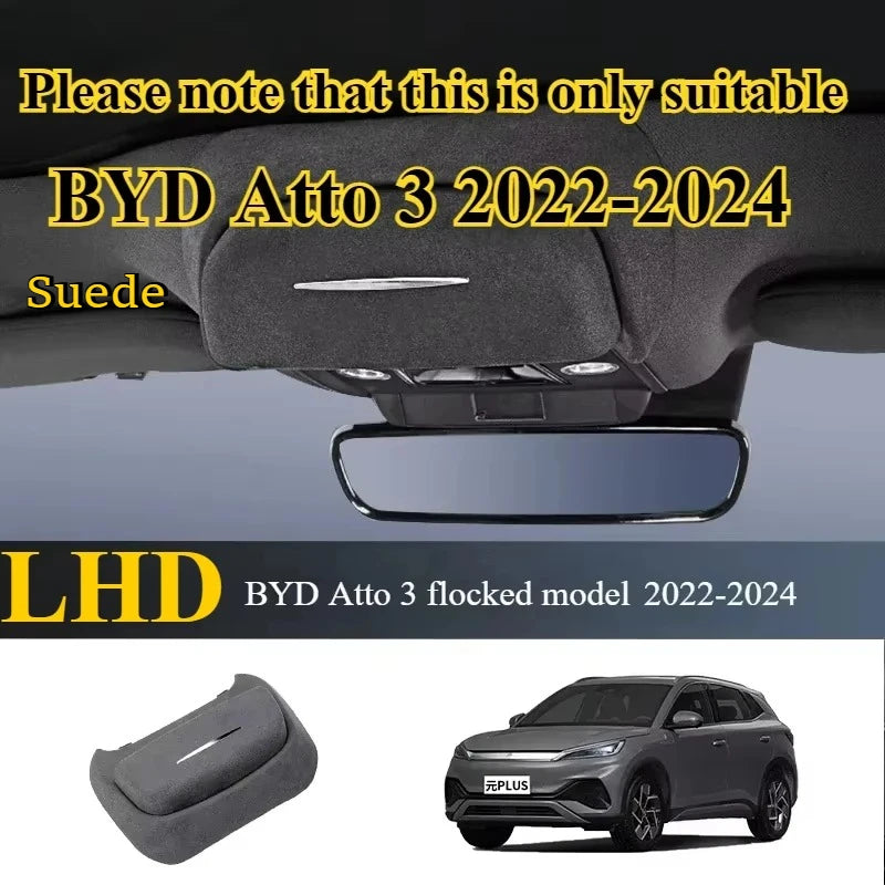 Easily Installable Car Glasses Holder for BYD Seal atto 3 Yuan PLUS Song L  2024 -high volume Sunglasses Case Car Glasses Holder