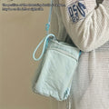Small Water Bottle Carrier Bag with Adjustable Shoulder Strap Convenient Outdoors Water Bottle Pouch with Phone Pocket