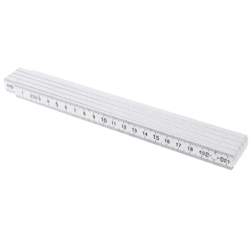 1M/2M/3M Folding Ruler Measuring Stick with 10 Locking Joints Woodworking Tool for LINEMAN Carpenter Electrician Engineers
