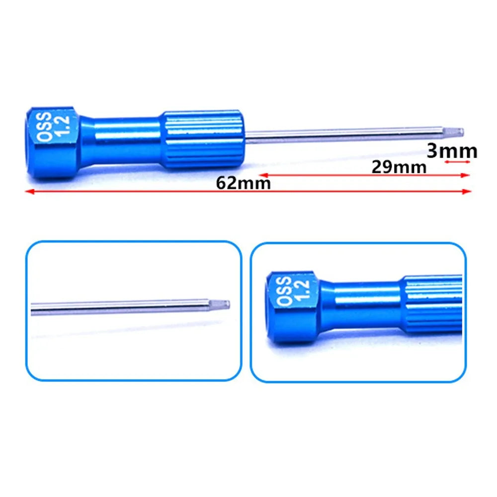 1PC Durable 6.2cm Technician Screwdriver Stainless Steel DIY Tool Kit Multiple Color Micro Screwdriver