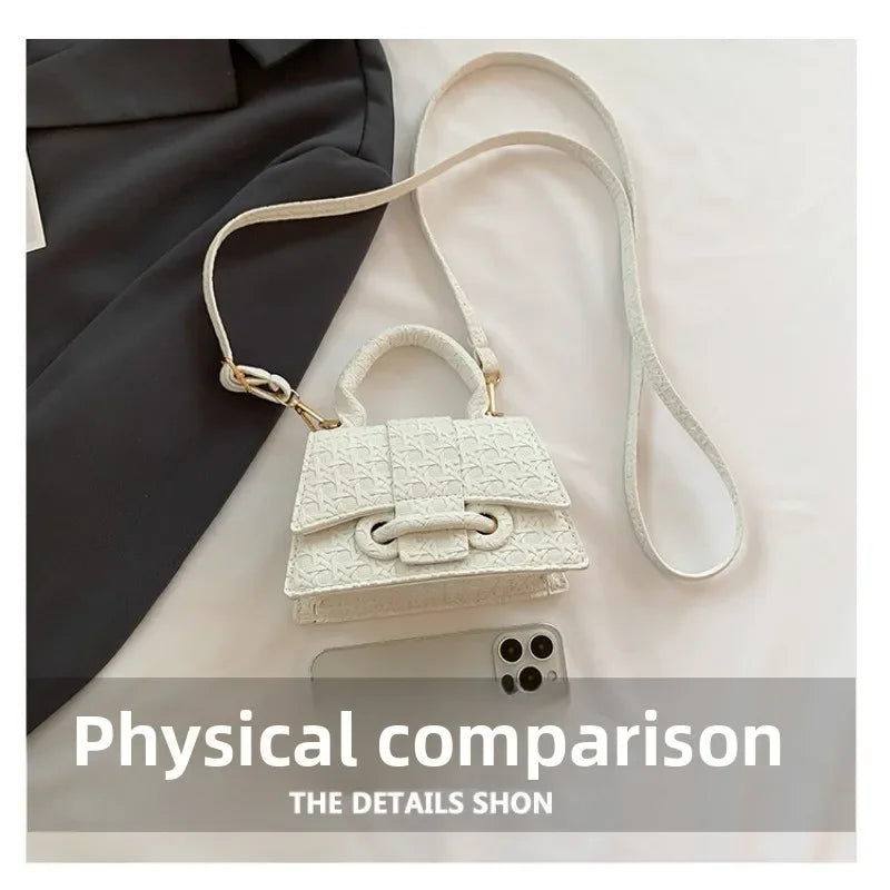 Fashion Women's Mini Handbag 2026 New Niche Design Korean Version Shoulder Bag Messenger Bag