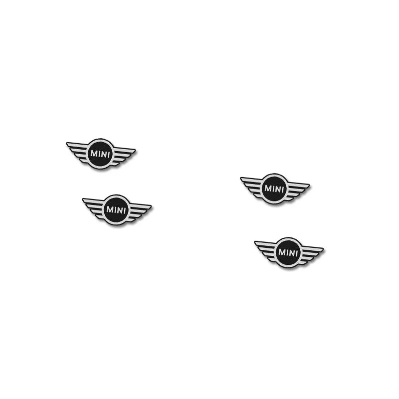 Mini Badge Aluminum 3D Car Audio Stickers For Mini Cooper JCW Works F54 F55 F56 F57 F60 R50 R52 R53 R55 R56 R57 R58 R59 R60 R61