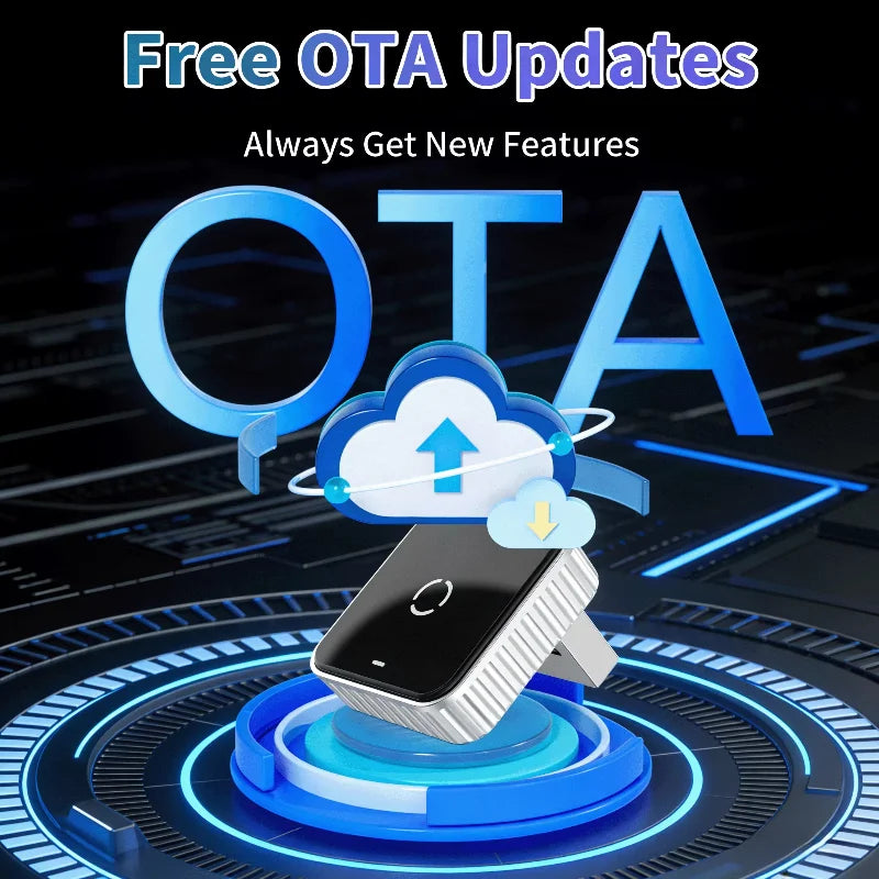 Universal Wired To Wireless CarPlay Android Auto Adapter USB Plug-and-Play Stable Signal Auto Pair Work For Most Original