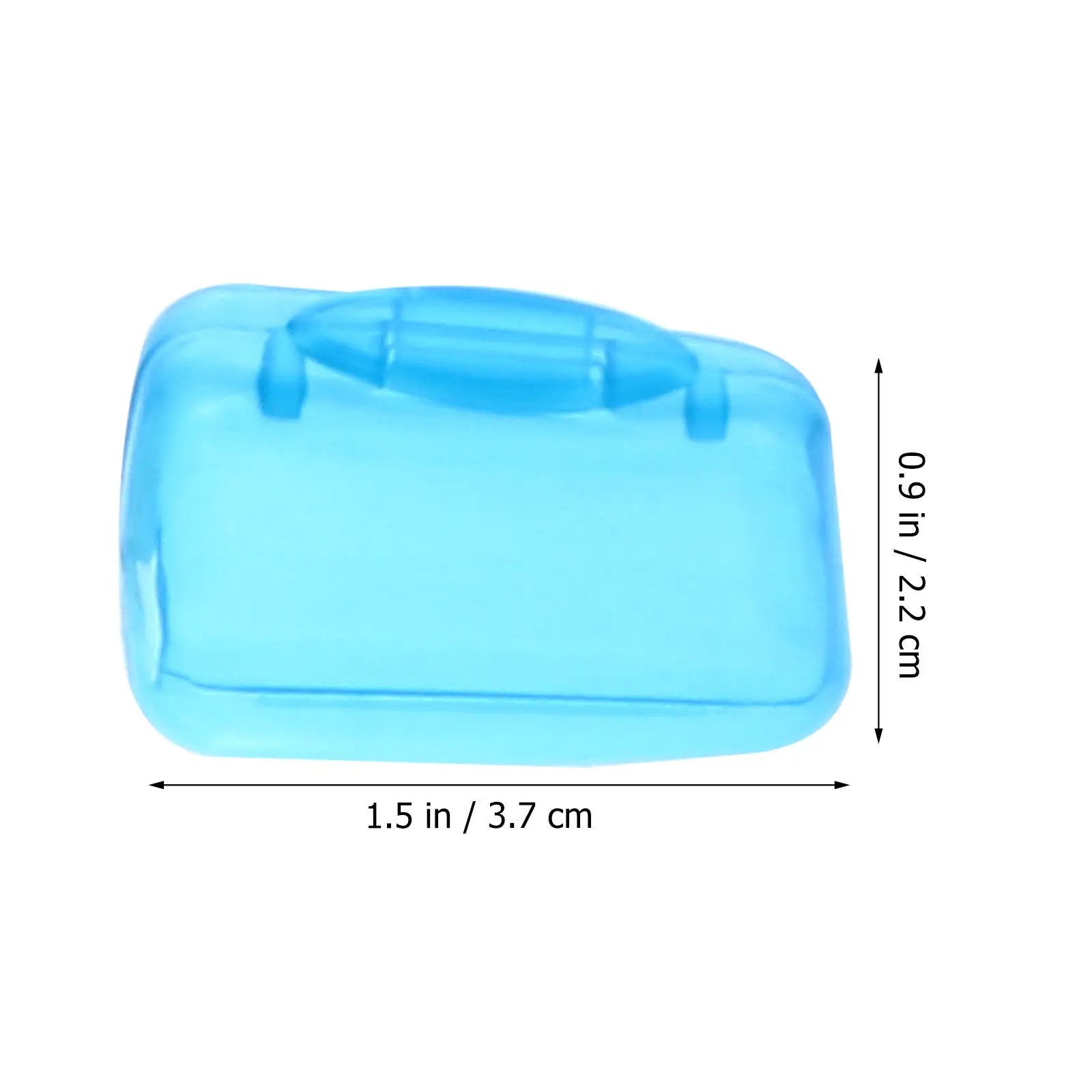30Pcs Portable Toothbrush Cover Dustproof Plastic Travel Storage Toothbrush Protective Cap for Outdoor Camping Hygiene