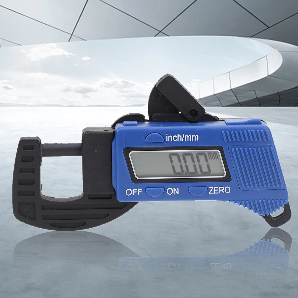 Digital Thickness Caliper 0-12.7mm Electronic Micrometer Large LCD Display Lightweight Jewel Pearl Diameter Measurement