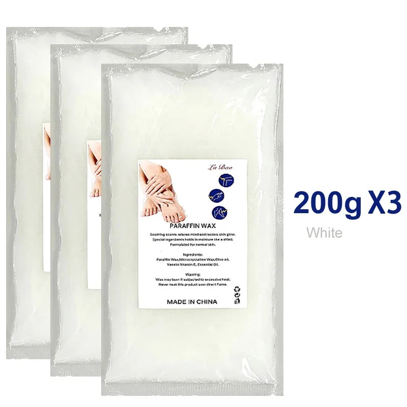 450g/200g Lavender Moisturizing Hands And Feet Mask Peel Off SPA Care Paraffin 1/3Pcs Paraffin Nourishing Hands Restores Gloss