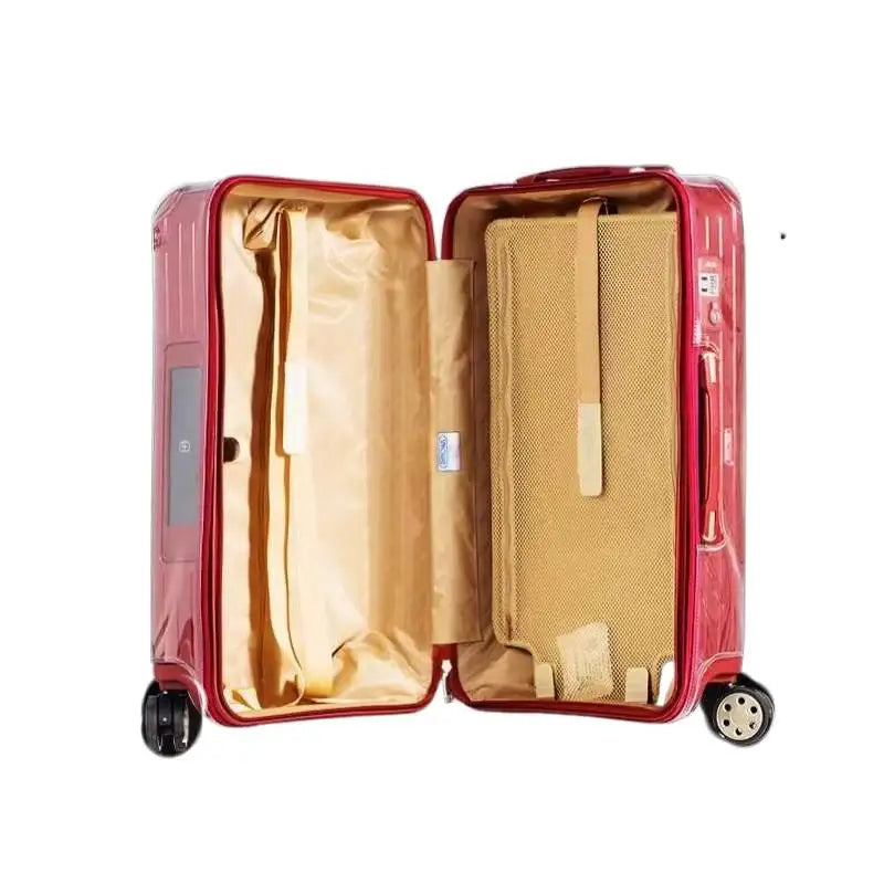 Luggage Cover for Rimowa Suitcase Protecter Cases with Zipper Customized PVC Clear Dustproof Covers All Series
