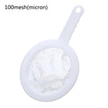 80/100/120/200/400 Mesh Ultra-fine Mesh Strainer Kitchen Nylon Mesh Filter Spoon for Suitable for Soy Milk Coffee Milk Yogurt