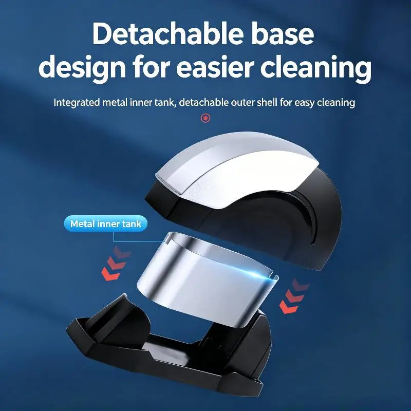 Automotive Night Light Ashtray Windproof Metal Interior Sleek Design Car Door Mount for  Road Trips