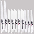 1set Reciprocating Saw Blades Saber Saw Handsaw Multi Saw Blade For Cutting Wood Metal PVC Tube Power Tools Accessories
