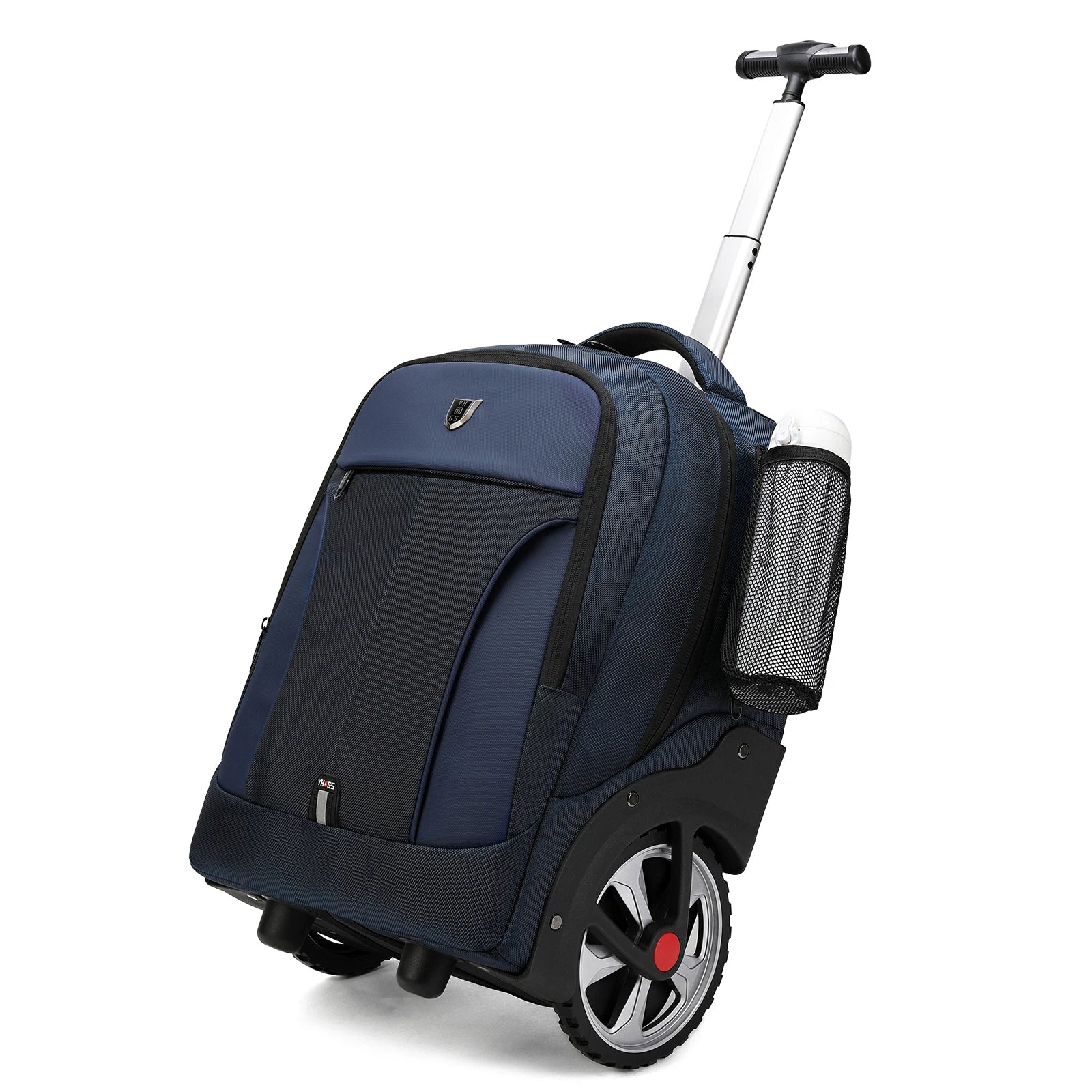 RUCYEN Rolling Luggage Backpack With Wheels Travel Suitcases Large Capacity Trolley Bags Multifinonal Backpack Laptop Bags
