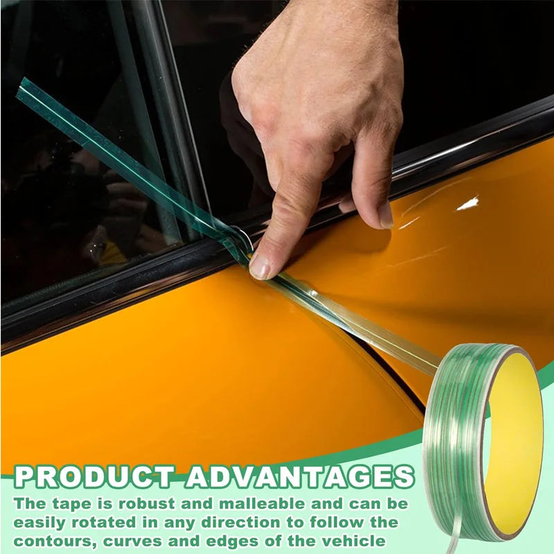 Vinyl Wrap Tool Knife-Less Cutting Tape Design Line Car Graphics Cutting Tool Vinyl Film Wrapping Edge Detailer Tape 5/10M