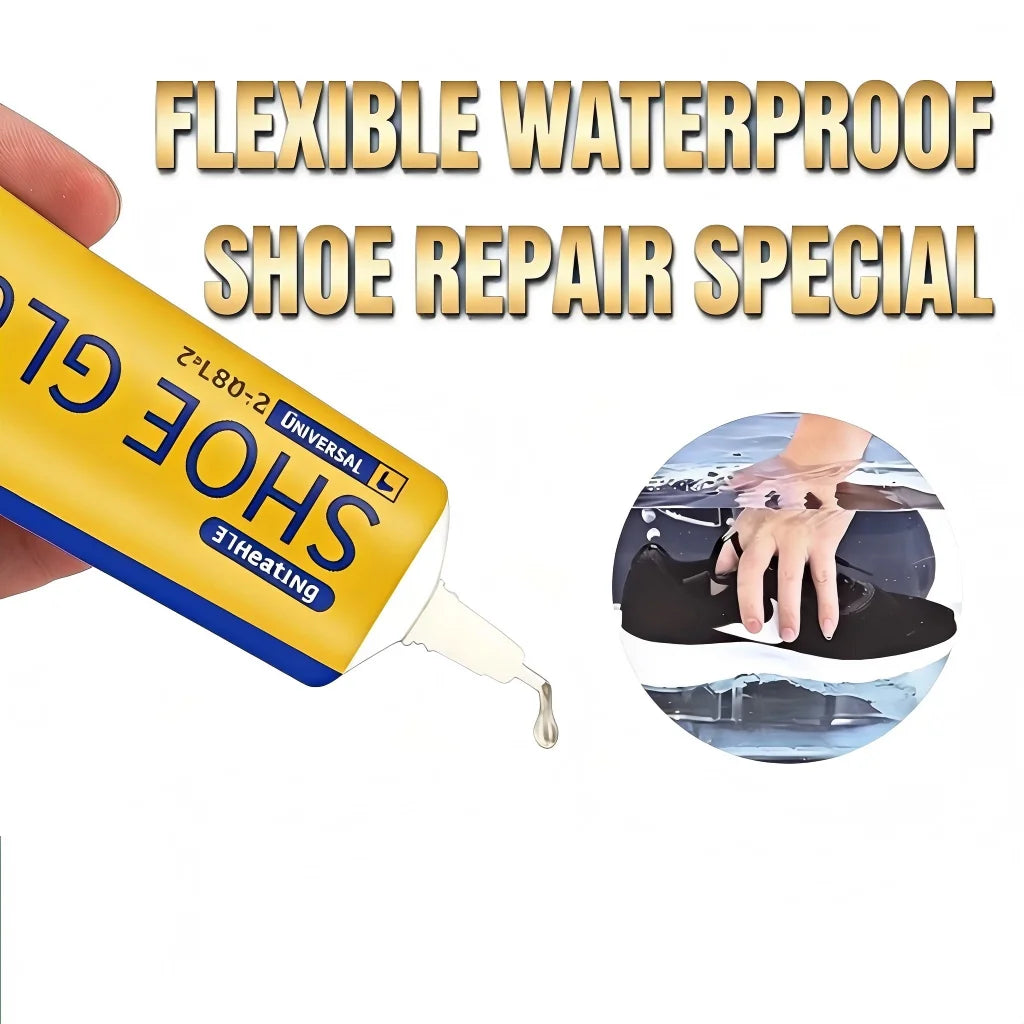 Super Strong Shoe Repair Glue, Special Shoemaker Adhesive, Soft Resin Waterproof Glue for Sneakers and Leather Shoes