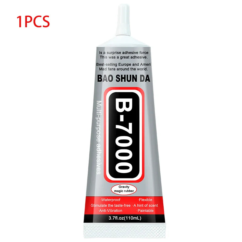 Mobile Phone Screen High-Strength Waterproof Adhesive, Universal Phone Glass Bonding Agent, 15/25/50/110ml Fast B7000 Glue