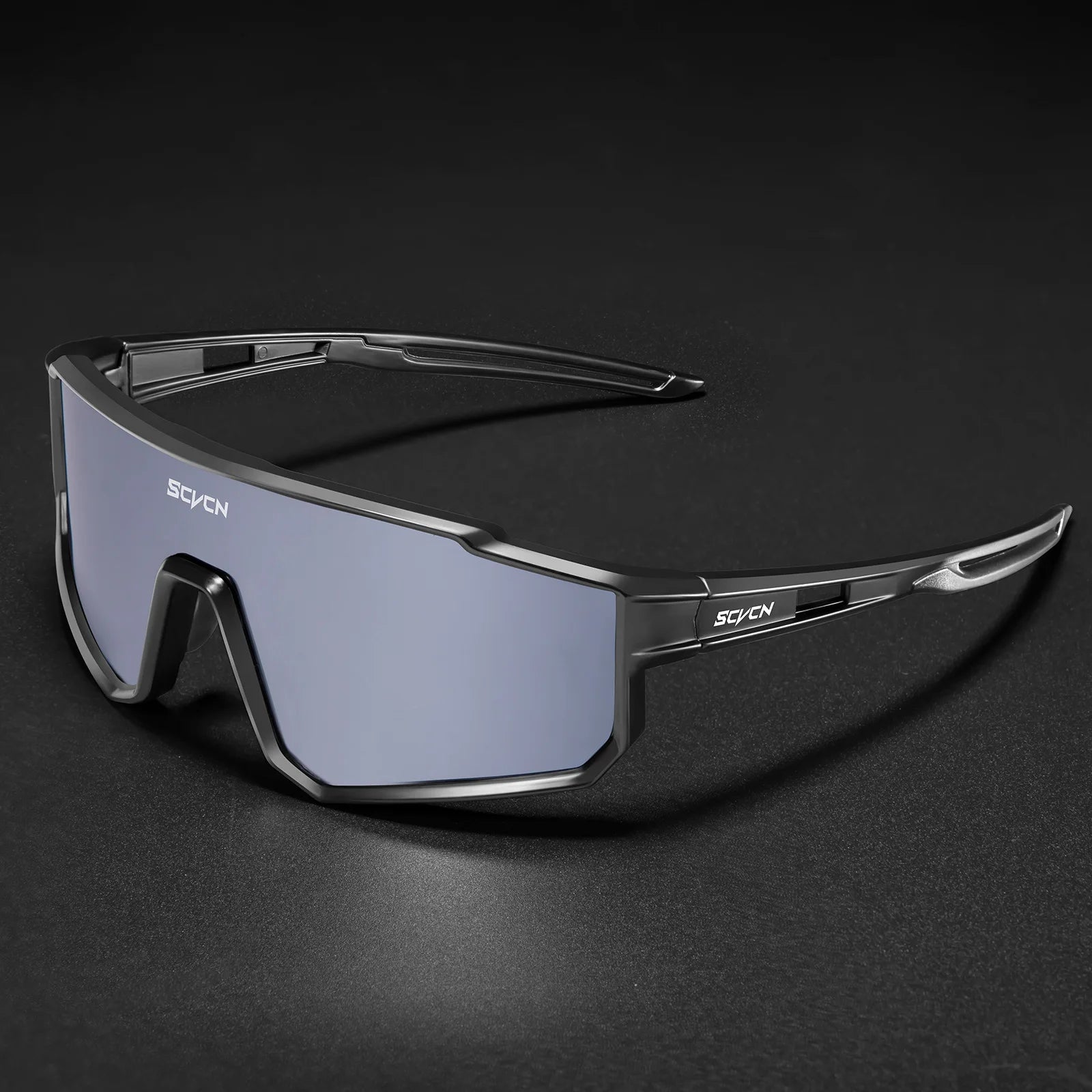 SCVCN Shock Resistant Sports Goggles Wind Sand Barrier Unisex Biking Running Sun Glasses UV Filter Eyewear