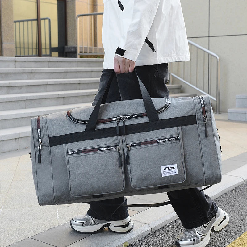 Sports Men's Cross-Body Storage Bag, Extra Large Capacity Travel Bag