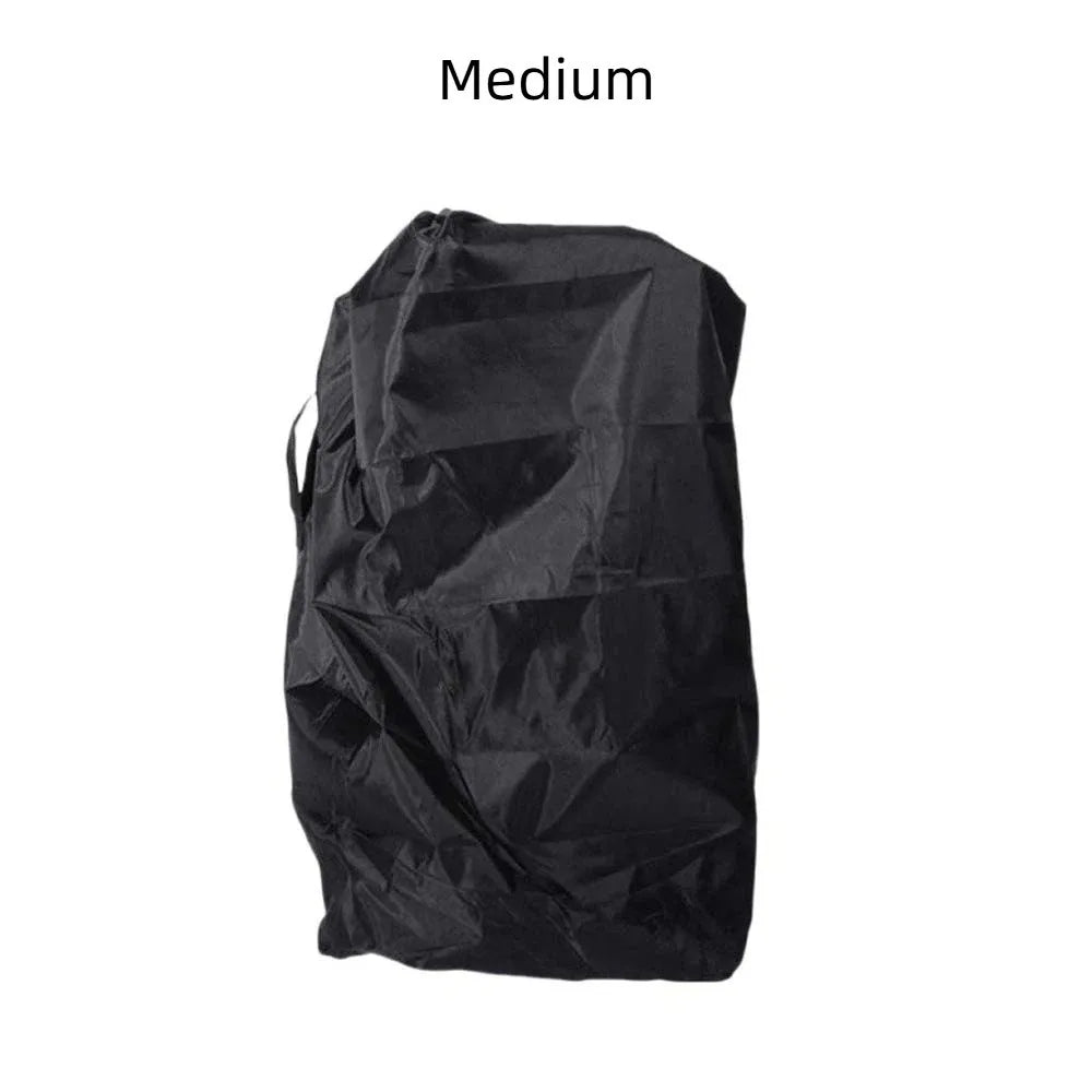 Water-Resistant Stroller Travel Bag Oxford Cloth Drawstring Closure Pram Storage Organizer Anti-splash Water Foldable Design