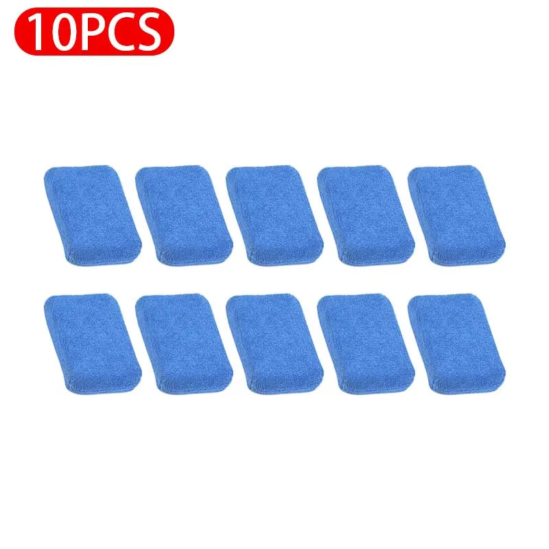 10/13pcs 5 Inch Car Foam Sponge Wax Applicator Round Car Polishing Waxing Sponge Car Detailing Cleaning Tools Washing Supplies