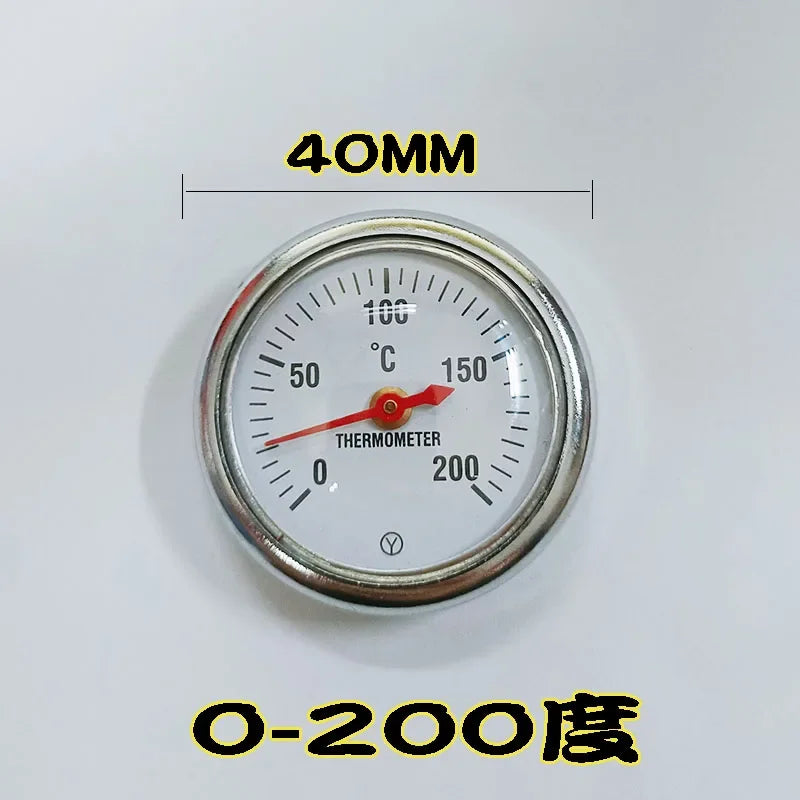 0-100 120 200300 Degrees Mold Surface Magnet Thermometer Mold Temperature Meter Iron Absorption Surface Boiler Thermometer