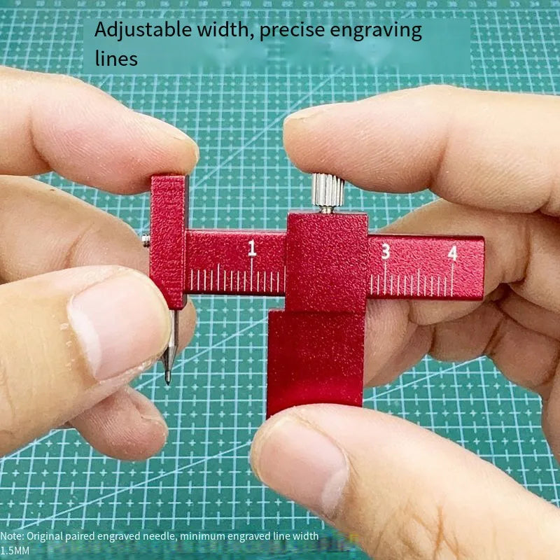 Model Equidistant scribing ruler Parallel scribers create contour Isometric Parallel Scribe Building Tools