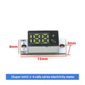 【A16】 Battery Level Indicator Module W/Smart Button For 1-4S Lithium Battery Accurate Percentage Display Low Power Consumption