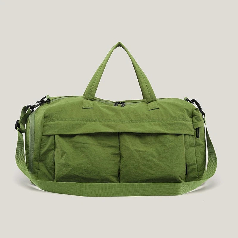 2026 Simple and unisex fitness bagpopular large capacity sports travel bag, men's and women's universal swimming bag, dry wet