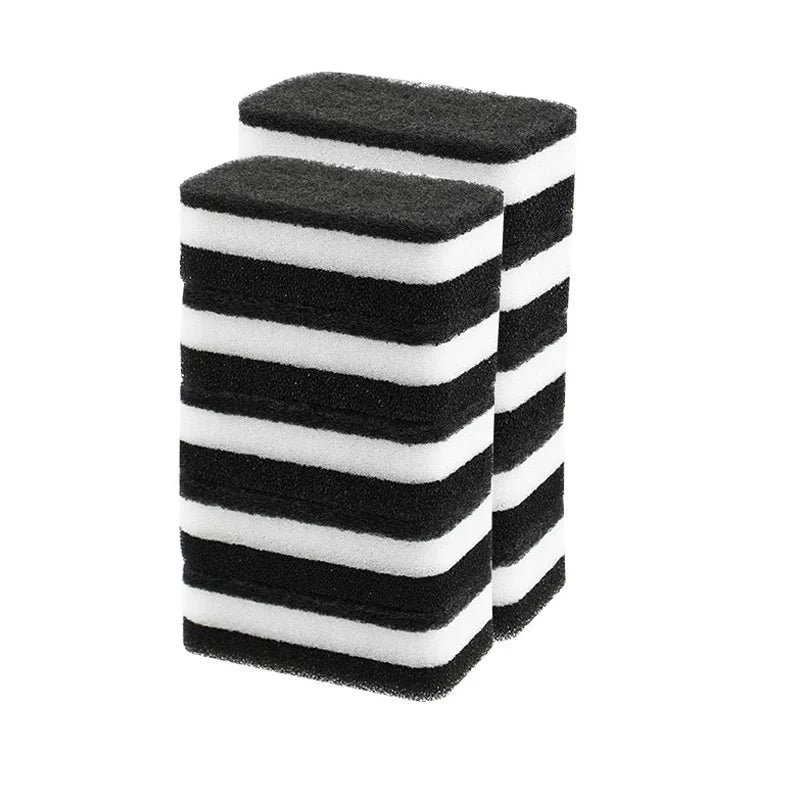 10/20/50Pcs 3-Layer Car Wash Sponges with Dual-Sided Design Soft Microfiber Auto Detail Cleaning Sponge Pad Absorbent Scrub Tool