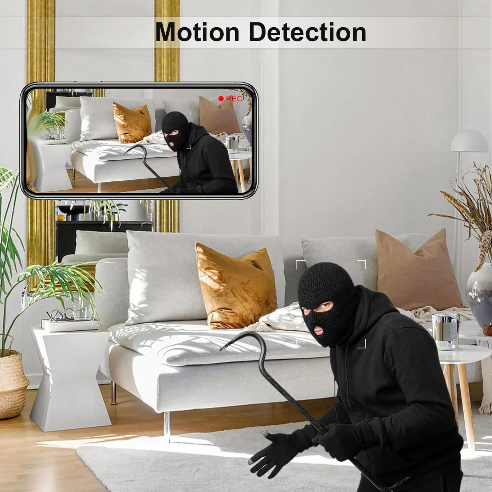 Y21 Mini WiFi Camera HD 1080P Flexible Lens Cable Motion Detection USB Rechargeable Micro Wireless Security Monitoring Camcorder