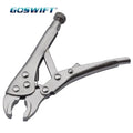 GOSWIFT 4 in. Curved Jaw Locking Pliers Mini Locking Pliers