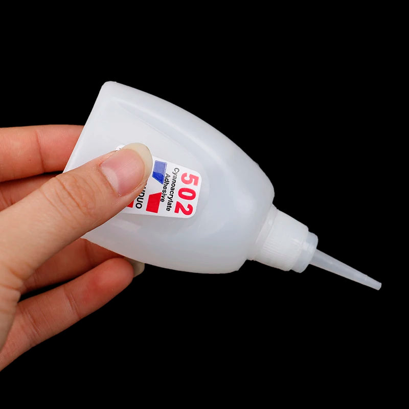 50g Glue Super Liquid Glue 502 Instant Quick-drying Adhesive Strong Glue For Metal Glass Ceramic Stone Wood Leather Plastic Etc