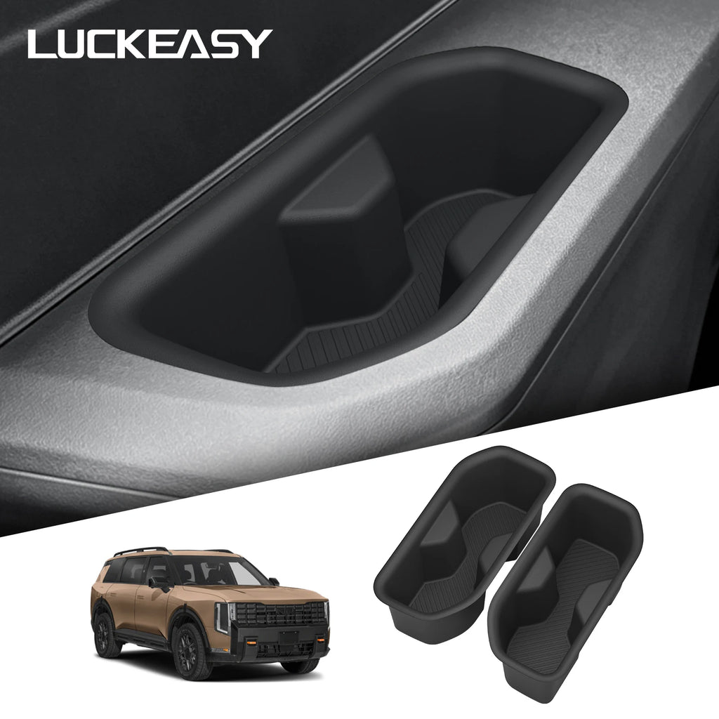 for Kia Telluride 2027 Car Water Cup Holder The Third Row Drinks Cup Holder Storage Box Case Interior Accessories 2pcs
