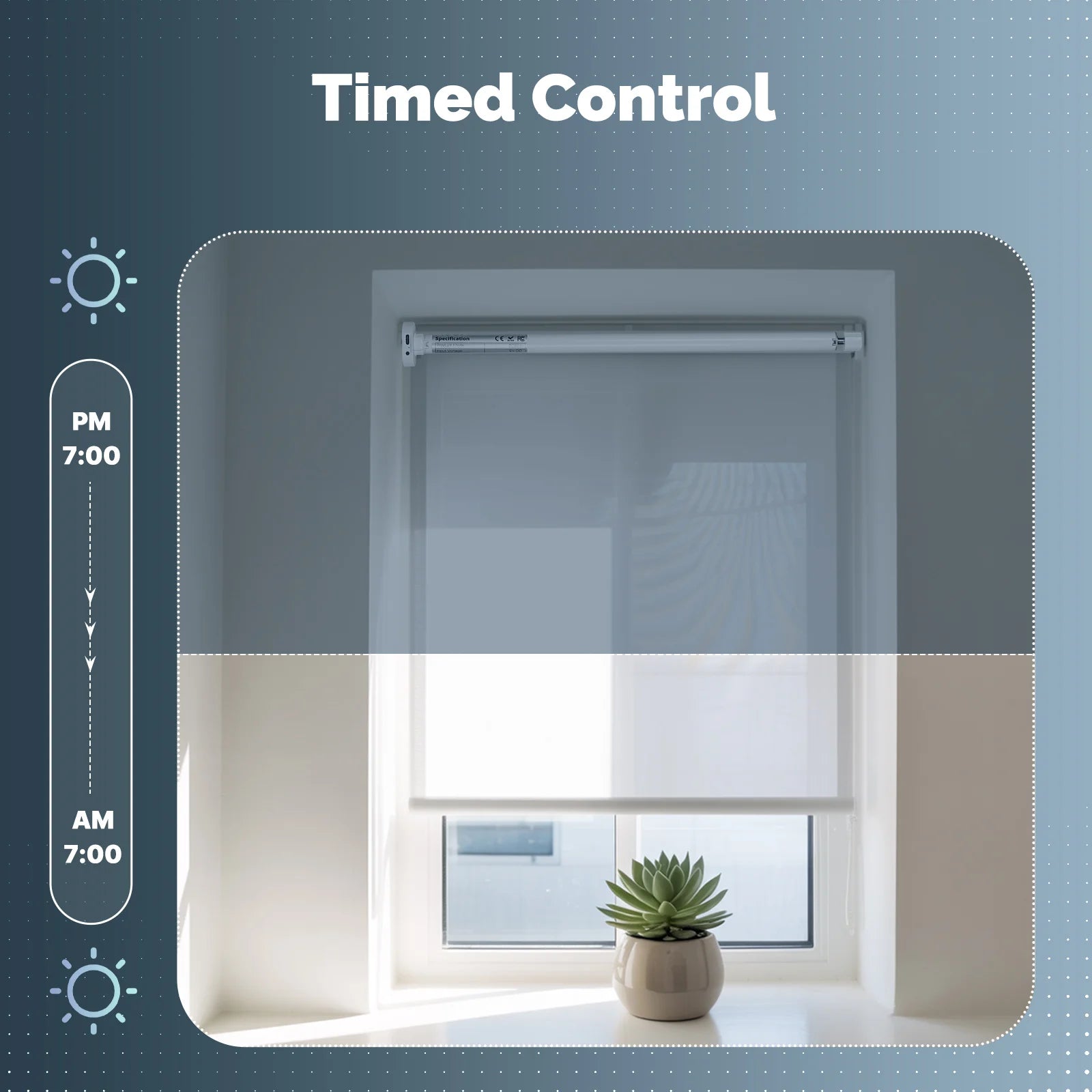 MOES Tuya Zigbee Smart Roller Blinds Motor 16mm Chargeable Window Shades Curtain For 17/25/28mm Tube Work with Alexa Google Home