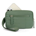 Fashion Quilted Crossbody Bag Travel Zipper Shoulder Bag Casual Multi Pocket Clutch Bag Stylish Lightweight Portable Women