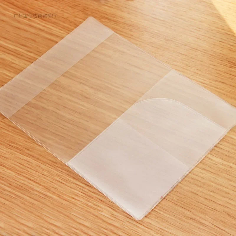 3Pcs New Passport Protective Cover Transparent Frosted PVC Waterproof Case ID Card Holders Universal Business Credit Card Purse