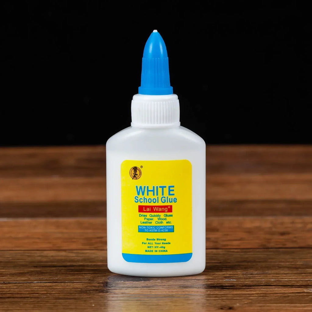 White Latex Glue 30ml Quick Dry School Student Hand Adhesive Glue Washable Cardboard Wood Water-Soluble White Glue For
