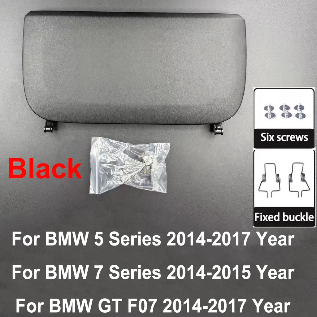 For BMW 5 7 GT Series 2009-2017 F10 F11 F01 F02 F07 Car Seat Back Panel Leather Backrest Storage Pocket Cover