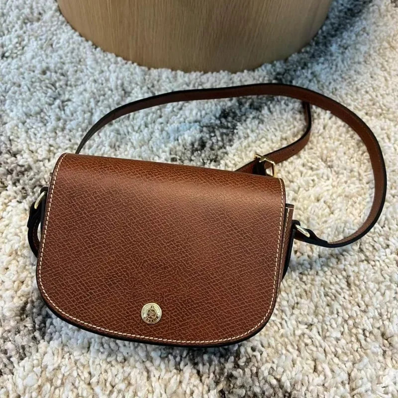 New saddle bag women's bag flip shoulder bag crossbody saddle bag small square bag coin purse
