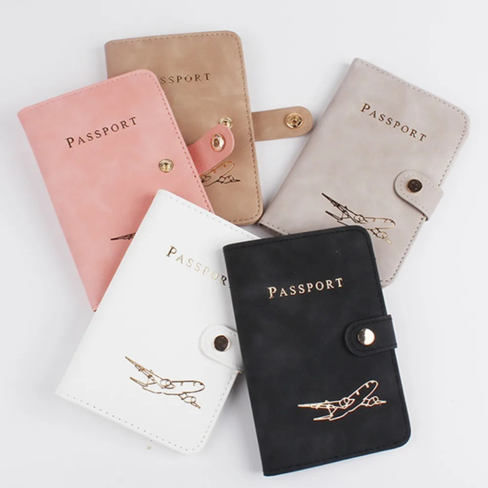 Passport Cover Case Passport Holder Wallet Card Holder Hot Stamping Fashion Travel Accessories